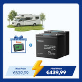 Core Mini - 12V 100Ah LiFePO4 Battery w/ Low-Temperature Protection