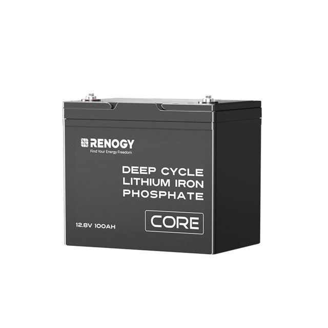 12V/24V/48V 100Ah Core Series Deep Cycle Lithium Iron Phosphate Battery