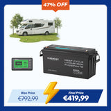 Core - 12V 200Ah Lithium Iron Phosphate Battery w/ Bluetooth