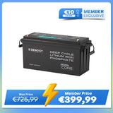 Core - 12V 200Ah Lithium Iron Phosphate Battery w/ Bluetooth