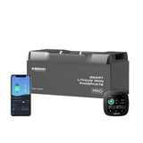 12V 200Ah Pro Smart Lithium LiFePO4 Battery w/ Bluetooth & Self-heating Function