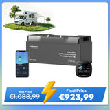 12V 200Ah Pro Smart Lithium LiFePO4 Battery w/ Bluetooth & Self-heating Function