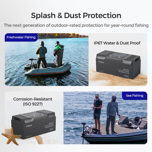 12V 200Ah Pro Smart Lithium Iron Phosphate Battery