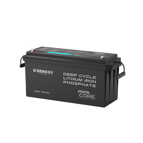 Core - 12V 200Ah Lithium Iron Phosphate Battery w/ Bluetooth