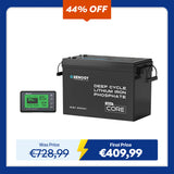 Core Mini - 12.8V 200Ah LiFePO4 Battery w/ Low-Temperature Protection