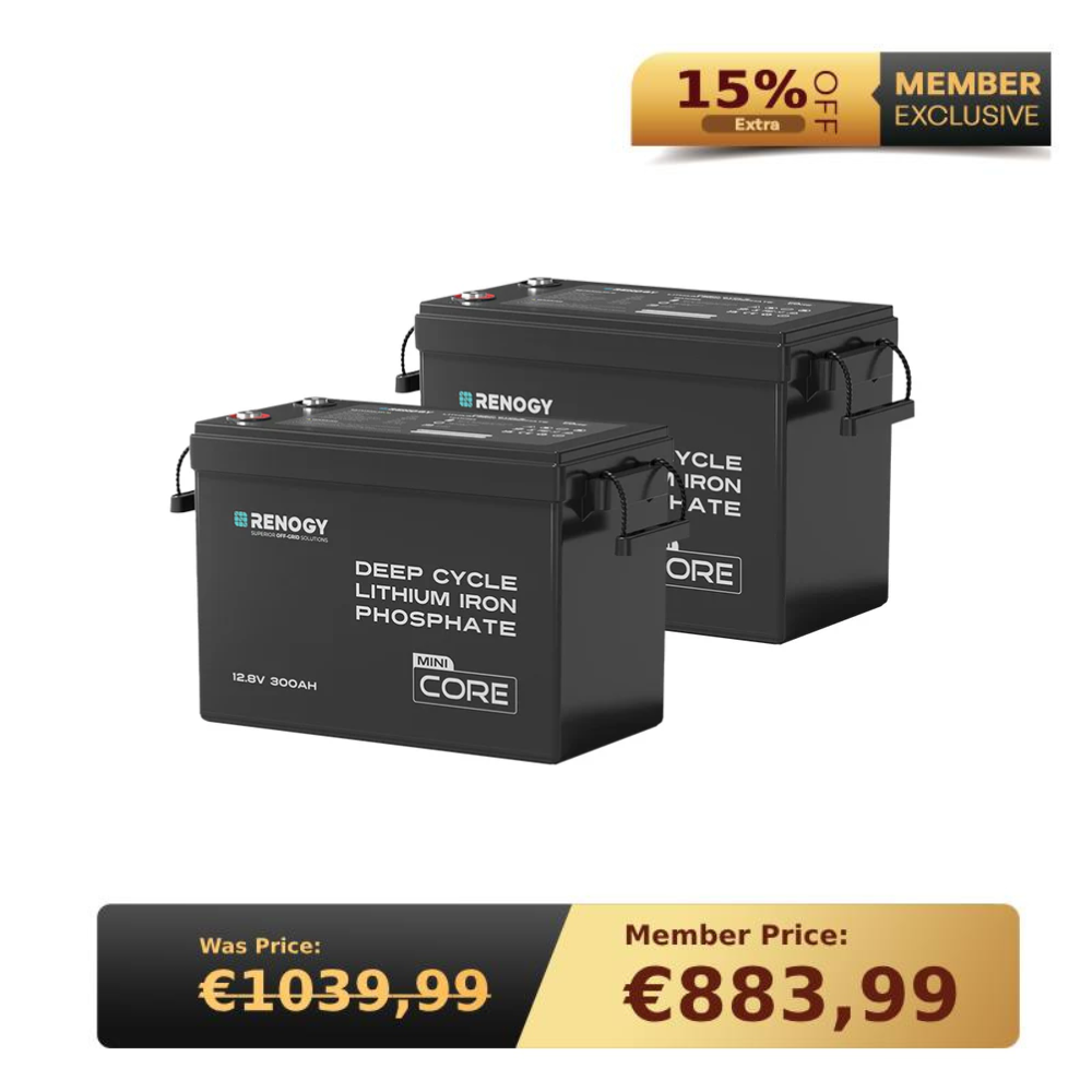 Core LiFePO4 12V Lithium Battery 300AH / 200AH / 100AH