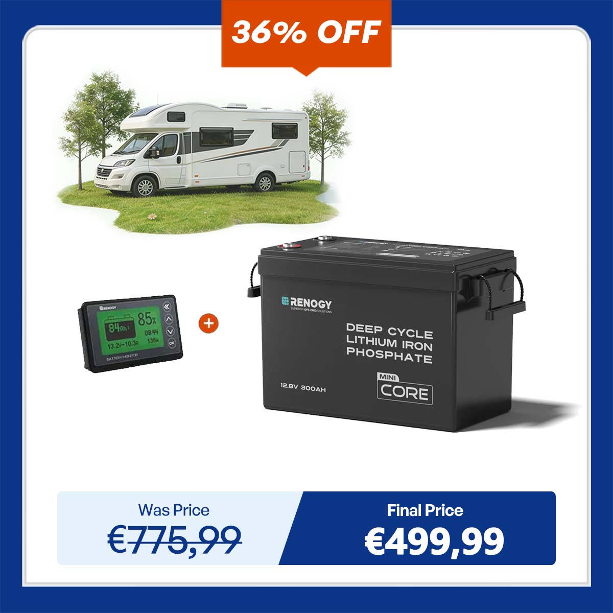 Core Mini - LiFePO4 12V Lithium Battery 300AH / 200AH / 100AH