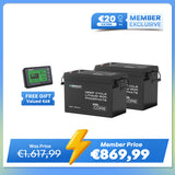 Core Mini - 12V 300Ah LiFePO4 Battery w/ Low-Temperature Protection