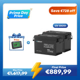 Core Mini - 12V 300Ah LiFePO4 Battery w/ Low-Temperature Protection