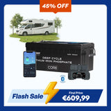 12V 300Ah Core Series Deep Cycle Lithium Iron Phosphate Battery w/Self-Heating New Version