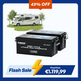 12V 300Ah Core Series Deep Cycle Lithium Iron Phosphate Battery w/Self-Heating New Version