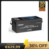 12V 300Ah Core Series Deep Cycle Lithium Iron Phosphate Battery w/Self-Heating New Version