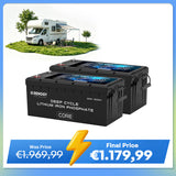 12V 300Ah Core Series Deep Cycle Lithium Iron Phosphate Battery w/Self-Heating New Version