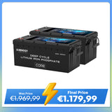 12V 300Ah Core Series Deep Cycle Lithium Iron Phosphate Battery w/Self-Heating New Version