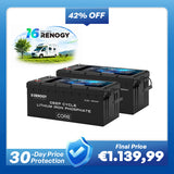 12V 300Ah Core Series Deep Cycle Lithium Iron Phosphate Battery w/Self-Heating New Version