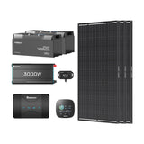 5,12kWh Caravan Power Kit | 3000W inverter, 50A Battery Charger