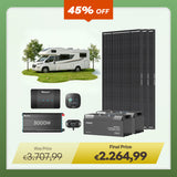 5,12Kwh Caravan Power System | 3000W inverter, 50A Battery Charger