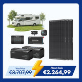 5,12Kwh Caravan Power System | 3000W inverter, 50A Battery Charger