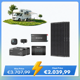 5,12Kwh Caravan Power System | 3000W inverter, 50A Battery Charger