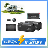 5,12Kwh Caravan Power System | 3000W inverter, 50A Battery Charger