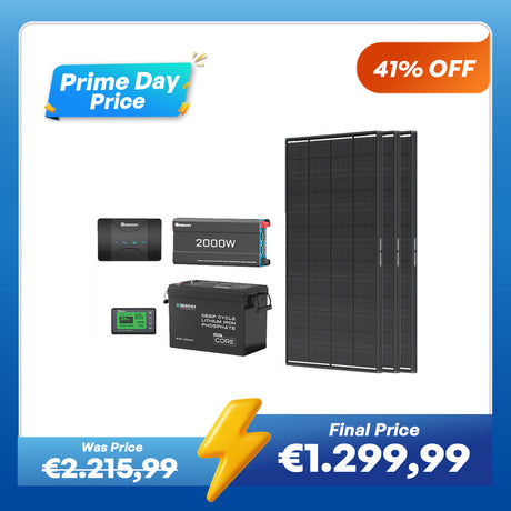 3,84Kwh Caravan Power System| 2000W Inverter, 50A Battery Charger