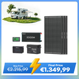 3,84Kwh Caravan Power System | 2000W Inverter, 50A Battery Charger