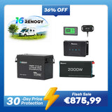 3,84Kwh Caravan Power System| 2000W Inverter, 50A Battery Charger