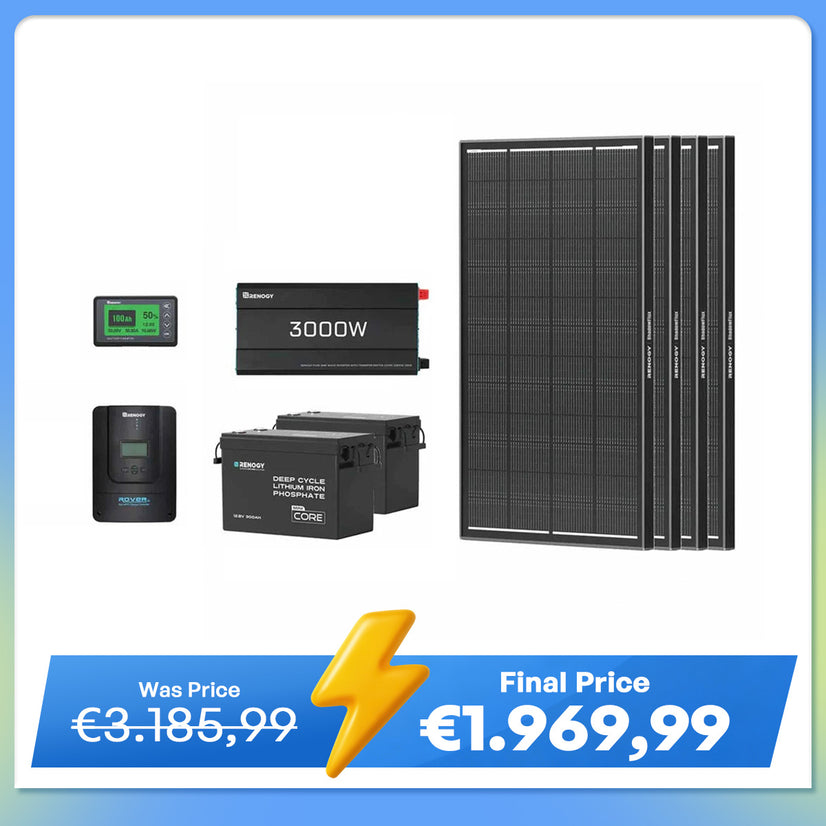 7.68Kwh Off-Grid Power System