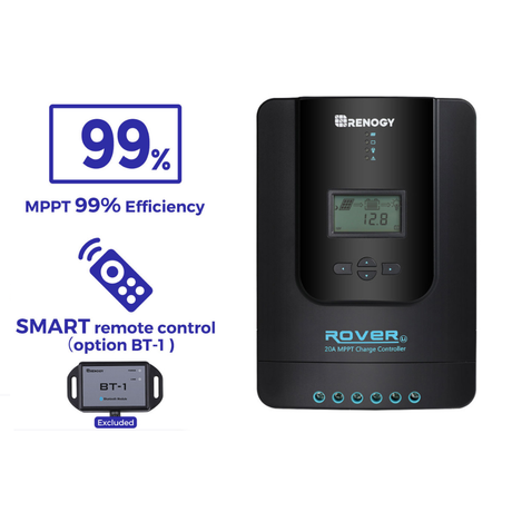 Rover Li 20 Amp MPPT Solar Charge Controller