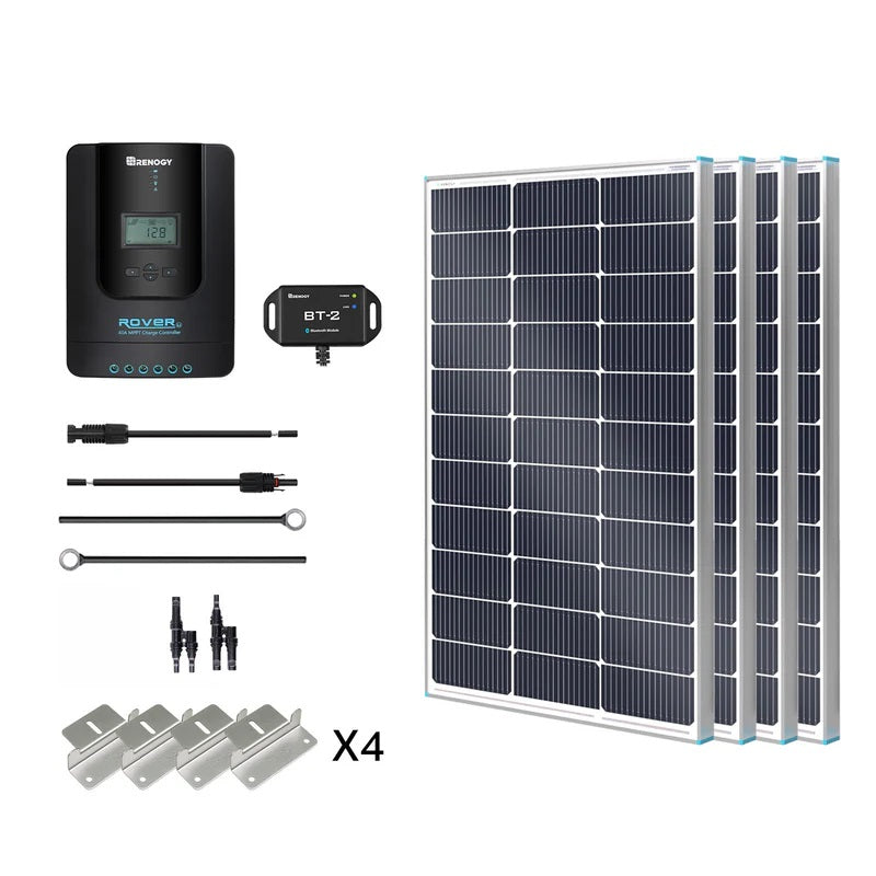 400W 12V/24V Solar Premium Kit