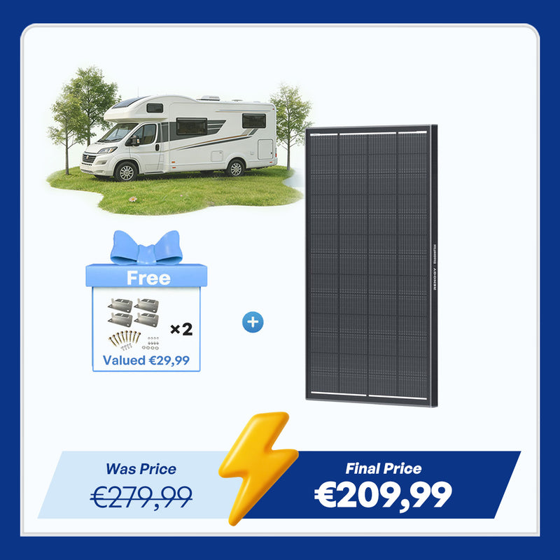 ShadowFlux 12V 200W Anti-Shading Solar Panel