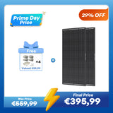 ShadowFlux 12V 200W Anti-Shading Solar Panel