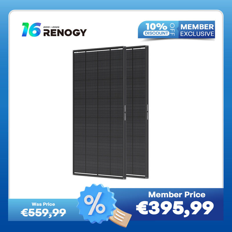 ShadowFlux 12V 200W Anti-Shading Solar Panel