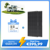 ShadowFlux 12V 200W Anti-Shading Solar Panel