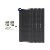 ShadowFlux 12V 200W Anti-Shading Solar Panel