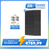 ShadowFlux 12V 200W Anti-Shading Solar Panel