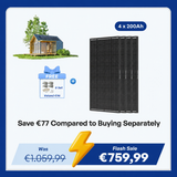ShadowFlux 12V 200W Anti-Shading Solar Panel