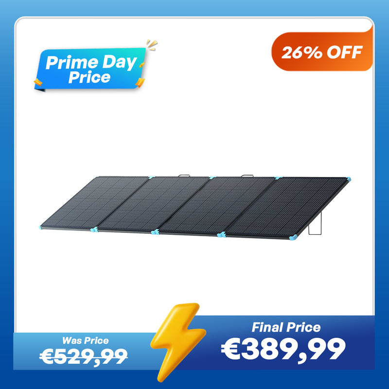 12V Portable Solar Suitcase Lightweight 400W