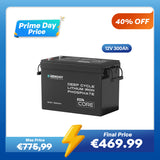 Core Mini - 12V 300Ah LiFePO4 Battery w/ Low-Temperature Protection