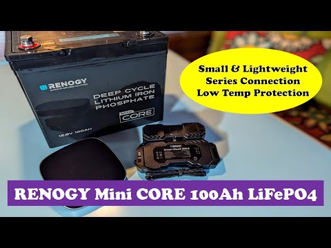 Can a Mini Battery Power Your Off-Grid Adventures?  Renogy 12V 100Ah Core Mini LiFePO4 Battery Test!