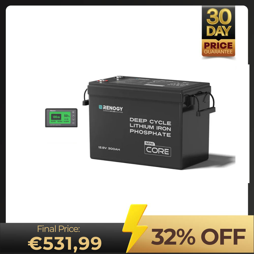 Core LiFePO4 12V Lithium Battery 300AH / 200AH / 100AH