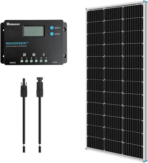12V 100W Solar Bundle Kits