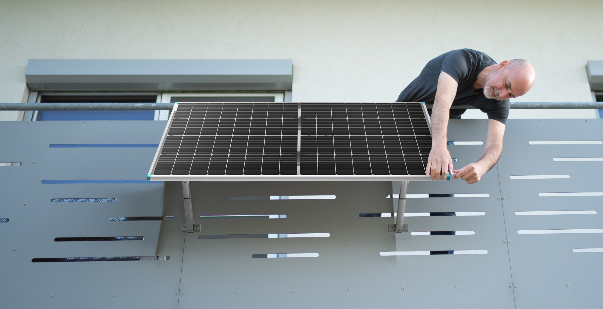 Balcony Solar Panel Tilt Rack